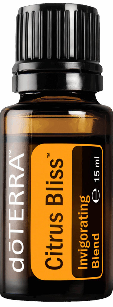 doTERRA Citrus Bliss Flasche – belebende ätherische Ölmischung mit Zitrusduft zur Stimmungsaufhellung und Motivationsförderung.